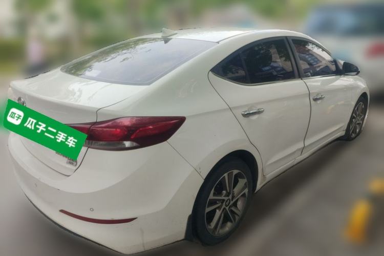 Used Hyundai Elantra (6th Generation / Lingdong) 2016 1.6L Automatic ZhiXuan – Elite Version Rear Right 45 Deg