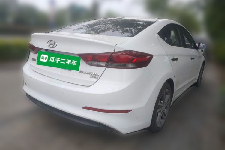Used Hyundai Elantra (6th Generation / Lingdong) 2016 1.6L Automatic ZhiXuan – Elite Version Rear Right 45 Deg