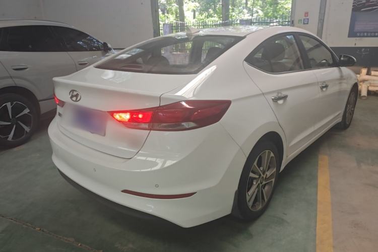 Used Hyundai Elantra (6th Generation / Lingdong) 2016 1.6L Automatic ZhiXuan – Elite Version Rear Right 45 Deg