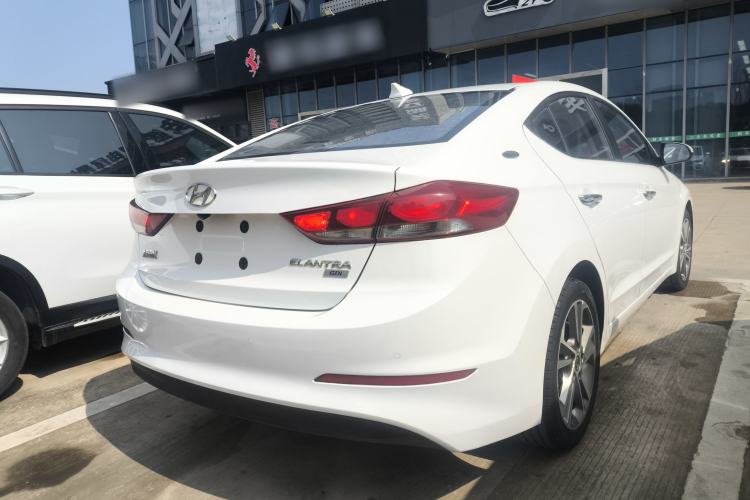 Used Hyundai Elantra (6th Generation / Lingdong) 2016 1.6L Automatic ZhiXuan – Elite Version Rear Right 45 Deg