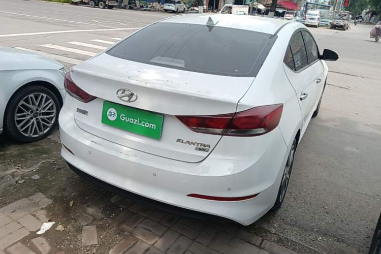 Used Hyundai Elantra (6th Generation / Lingdong) 2016 1.6L Automatic ZhiXuan – Elite Version Rear Right 45 Deg