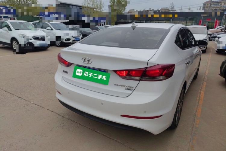 Used Hyundai Elantra (6th Generation / Lingdong) 2016 1.6L Automatic ZhiXuan – Elite Version Rear Right 45 Deg