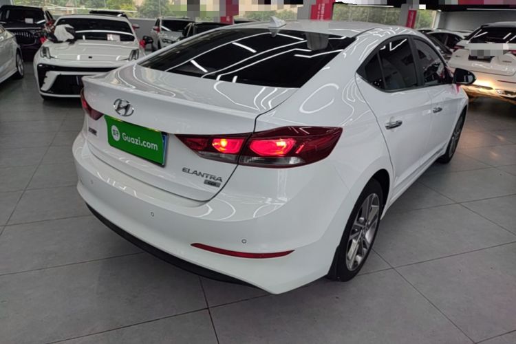 Used Hyundai Elantra (6th Generation / Lingdong) 2016 1.6L Automatic ZhiXuan – Elite Version Rear Right 45 Deg