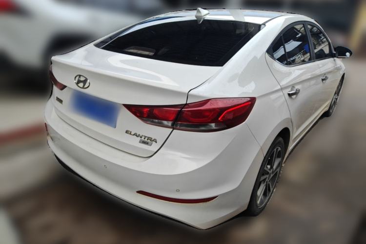 Used Hyundai Elantra (6th Generation / Lingdong) 2016 1.6L Automatic ZhiXuan – Elite Version Rear Right 45 Deg