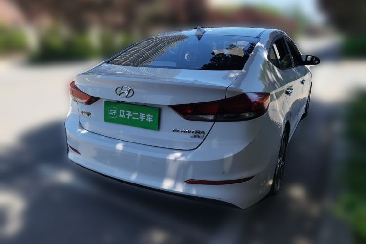 Used Hyundai Elantra (6th Generation / Lingdong) 2016 1.6L Automatic ZhiXuan – Elite Version Rear Right 45 Deg