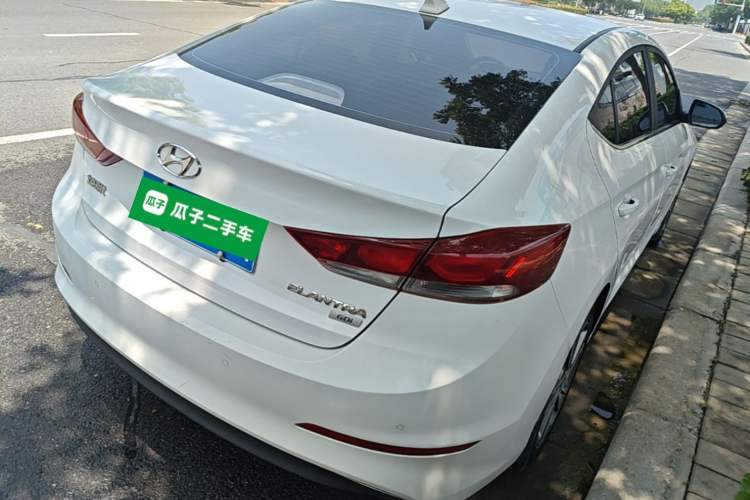 Used Hyundai Elantra (6th Generation / Lingdong) 2016 1.6L Automatic ZhiXuan – Elite Version Rear Right 45 Deg
