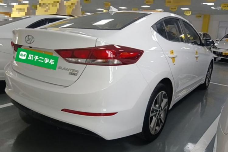 Used Hyundai Elantra (6th Generation / Lingdong) 2016 1.6L Automatic ZhiXuan – Elite Version Rear Right 45 Deg