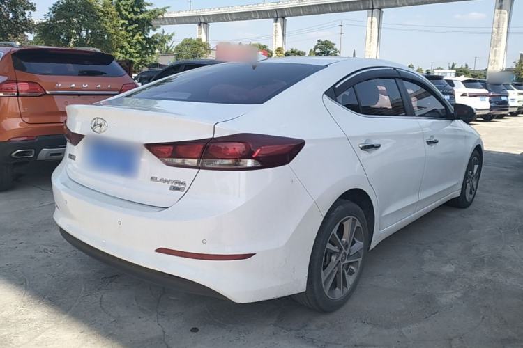 Used Hyundai Elantra (6th Generation / Lingdong) 2016 1.6L Automatic ZhiXuan – Elite Version Rear Right 45 Deg