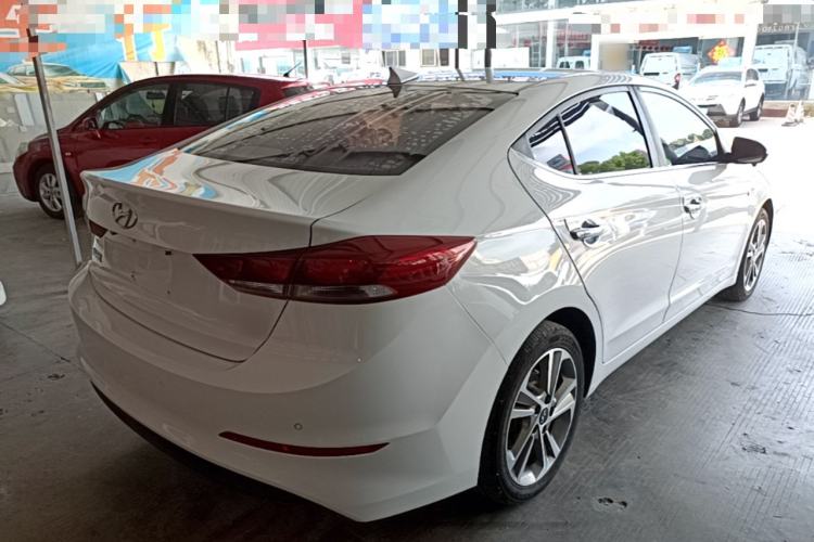 Used Hyundai Elantra (6th Generation / Lingdong) 2016 1.6L Automatic ZhiXuan – Elite Version Rear Right 45 Deg