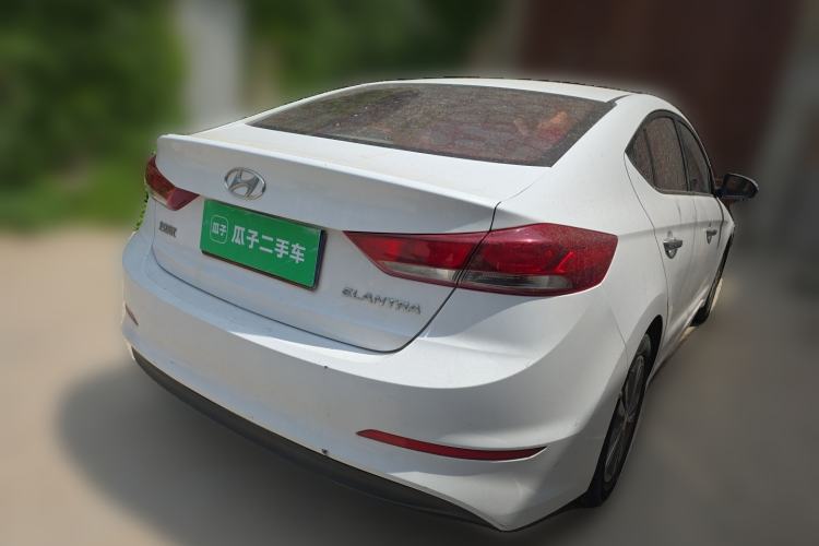 Used Hyundai Elantra (6th Generation / Lingdong) 2016 1.6L Manual ZhiXuan·Youth Edition Rear Right 45 Deg