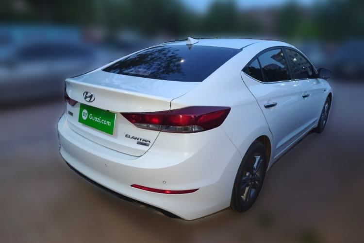Used Hyundai Elantra (6th Generation / Lingdong) 2016 1.4T Dual-Clutch Xuan Dong · Dynamic Version Rear Right 45 Deg
