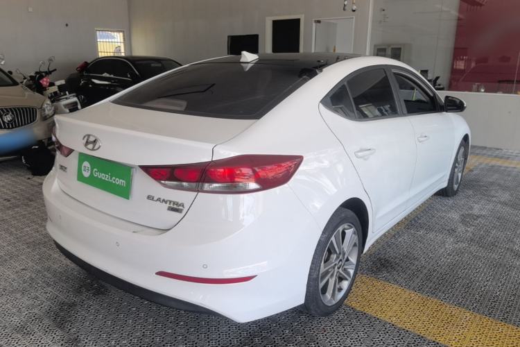 Used Hyundai Elantra (6th Generation / Lingdong) 2016 1.6L Automatic ZhiXuan – Elite Version Rear Right 45 Deg