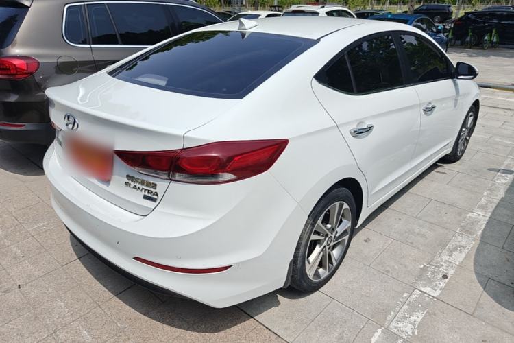 Used Hyundai Elantra (6th Generation / Lingdong) 2016 1.6L Automatic ZhiXuan – Elite Version Rear Right 45 Deg