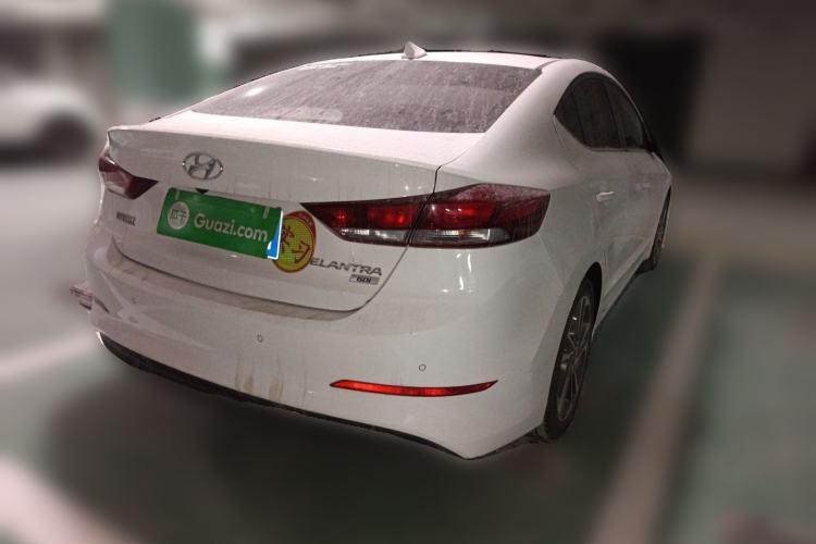 Used Hyundai Elantra (6th Generation / Lingdong) 2016 1.6L Automatic ZhiXuan – Elite Version Rear Right 45 Deg