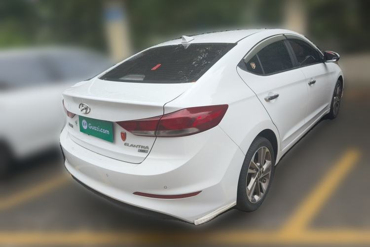 Used Hyundai Elantra (6th Generation / Lingdong) 2016 1.6L Automatic ZhiXuan – Elite Version Rear Right 45 Deg