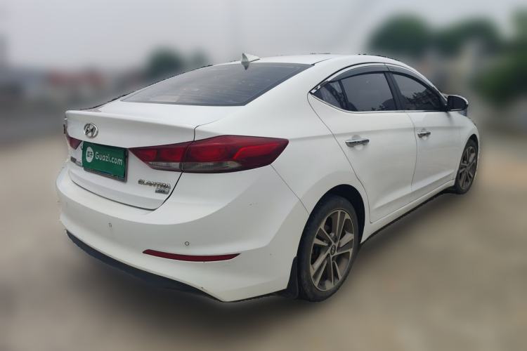 Used Hyundai Elantra (6th Generation / Lingdong) 2016 1.6L Automatic ZhiXuan – Elite Version Rear Right 45 Deg