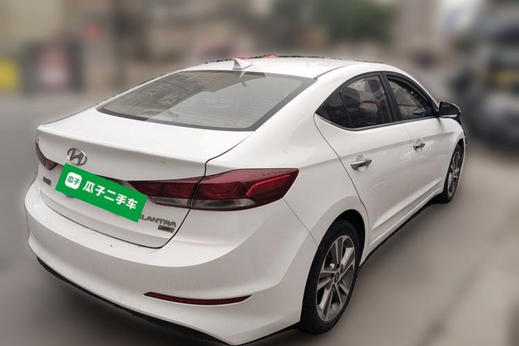 Used Hyundai Elantra (6th Generation / Lingdong) 2016 1.6L Automatic ZhiXuan – Elite Version Rear Right 45 Deg