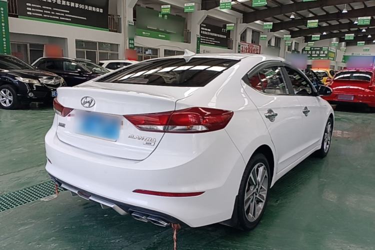 Used Hyundai Elantra (6th Generation / Lingdong) 2016 1.6L Automatic ZhiXuan – Elite Version Rear Right 45 Deg