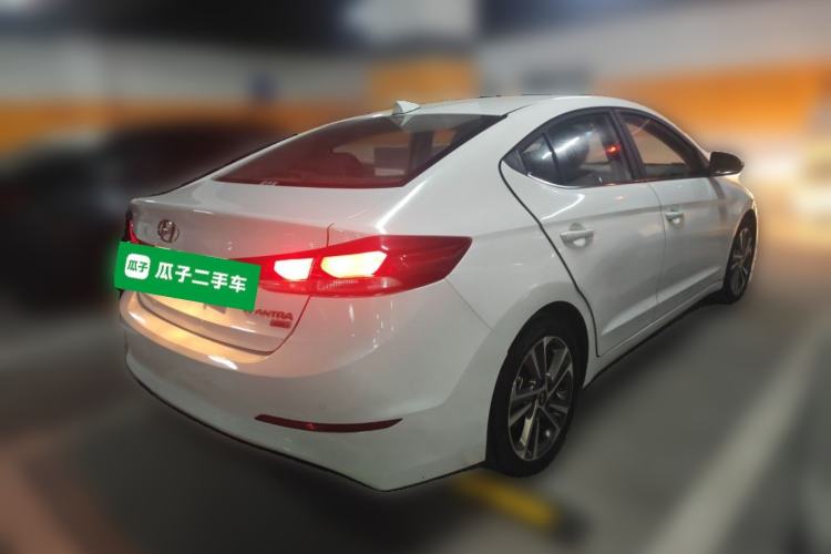 Used Hyundai Elantra (6th Generation / Lingdong) 2016 1.6L Automatic ZhiXuan – Elite Version Rear Right 45 Deg