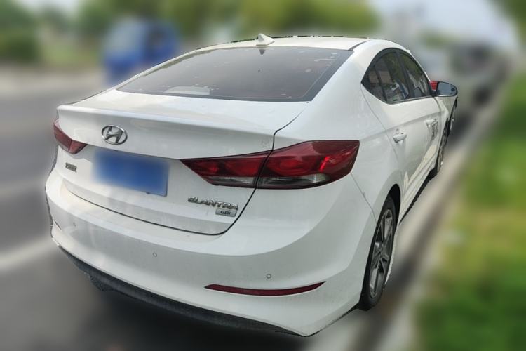 Used Hyundai Elantra (6th Generation / Lingdong) 2016 1.6L Automatic ZhiXuan – Elite Version Rear Right 45 Deg