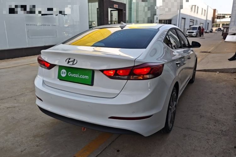 Used Hyundai Elantra (6th Generation / Lingdong) 2016 1.6L Automatic ZhiXuan – Elite Version Rear Right 45 Deg