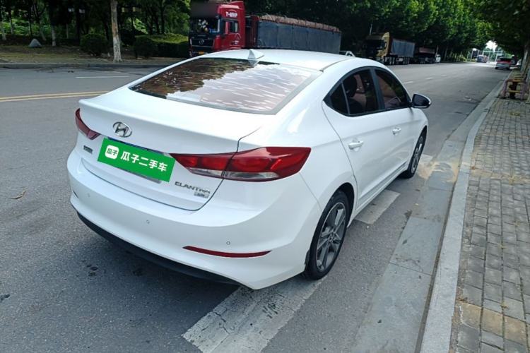 Used Hyundai Elantra (6th Generation / Lingdong) 2016 1.6L Automatic ZhiXuan – Elite Version Rear Right 45 Deg