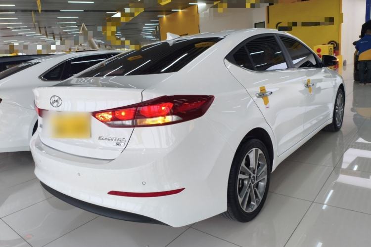 Used Hyundai Elantra (6th Generation / Lingdong) 2016 1.6L Automatic ZhiXuan – Elite Version Rear Right 45 Deg