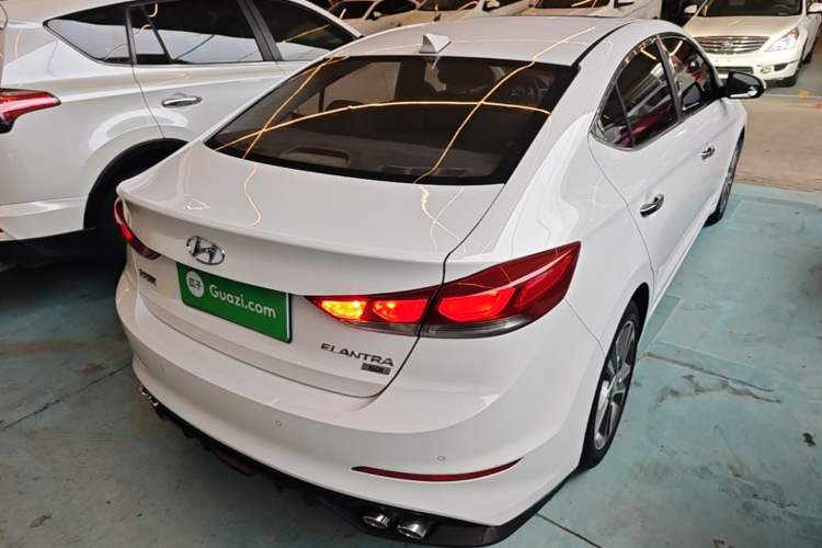 Used Hyundai Elantra (6th Generation / Lingdong) 2016 1.6L Automatic ZhiXuan – Elite Version Rear Right 45 Deg