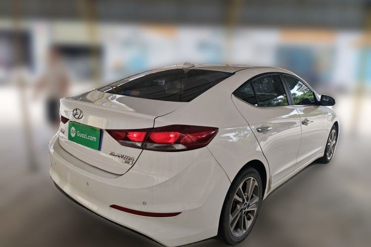 Used Hyundai Elantra (6th Generation / Lingdong) 2016 1.6L Automatic ZhiXuan – Elite Version Rear Right 45 Deg