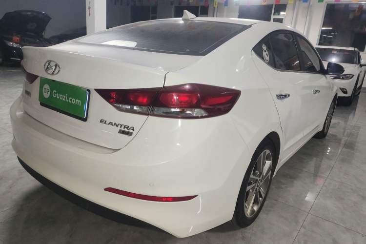 Used Hyundai Elantra (6th Generation / Lingdong) 2016 1.6L Automatic ZhiXuan – Elite Version Rear Right 45 Deg
