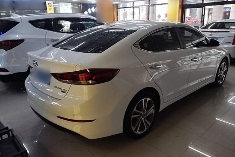 Used Hyundai Elantra (6th Generation / Lingdong) 2016 1.6L Automatic ZhiXuan – Elite Version Rear Right 45 Deg