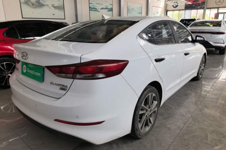 Used Hyundai Elantra (6th Generation / Lingdong) 2016 1.6L Automatic ZhiXuan – Elite Version Rear Right 45 Deg