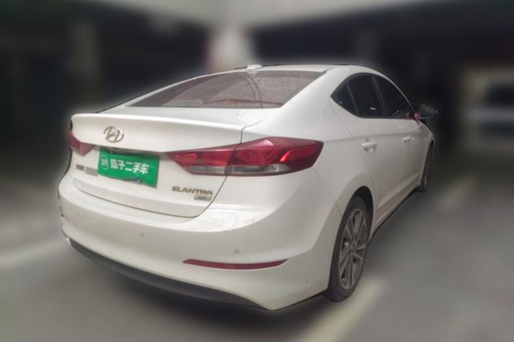 Used Hyundai Elantra (6th Generation / Lingdong) 2016 1.6L Automatic ZhiXuan – Elite Version Rear Right 45 Deg