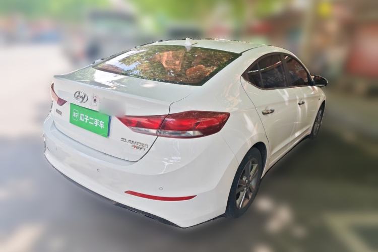 Used Hyundai Elantra (6th Generation / Lingdong) 2016 1.4T Dual-Clutch Xuan Dong · Dynamic Version Rear Right 45 Deg