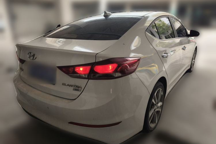 Used Hyundai Elantra (6th Generation / Lingdong) 2016 1.6L Automatic ZhiXuan – Elite Version Rear Right 45 Deg