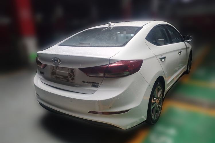 Used Hyundai Elantra (6th Generation / Lingdong) 2016 1.6L Automatic ZhiXuan – Elite Version Rear Right 45 Deg