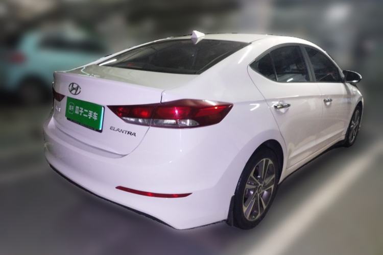 Used Hyundai Elantra (6th Generation / Lingdong) 2016 1.6L Automatic ZhiXuan · Youth Edition Rear Right 45 Deg