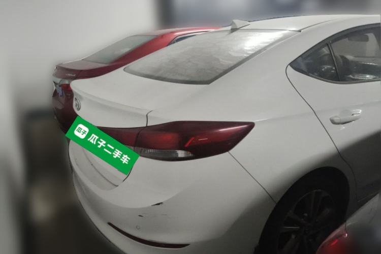 Used Hyundai Elantra (6th Generation / Lingdong) 2016 1.6L Automatic ZhiXuan – Elite Version Rear Right 45 Deg