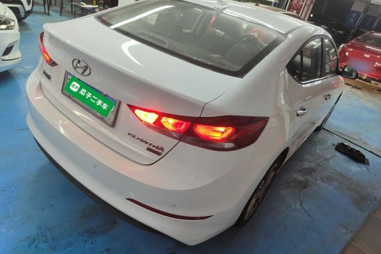 Used Hyundai Elantra (6th Generation / Lingdong) 2016 1.6L Automatic ZhiXuan – Elite Version Rear Right 45 Deg