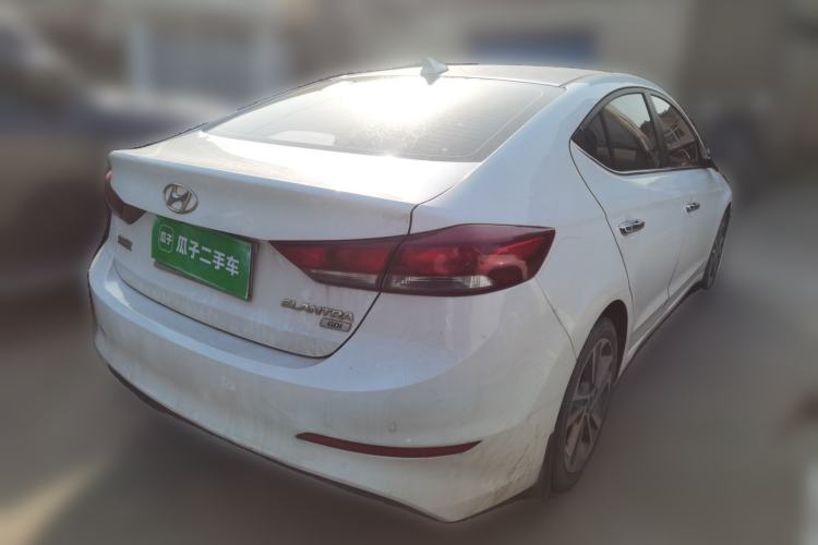 Used Hyundai Elantra (6th Generation / Lingdong) 2016 1.6L Automatic ZhiXuan – Elite Version Rear Right 45 Deg