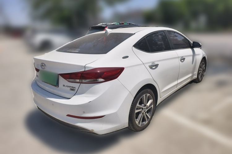 Used Hyundai Elantra (6th Generation / Lingdong) 2016 1.6L Automatic ZhiXuan – Elite Version Rear Right 45 Deg