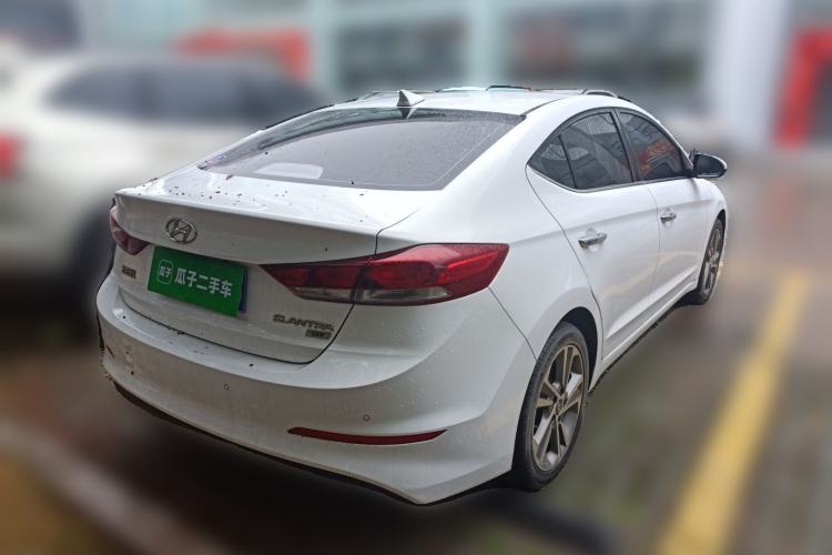 Used Hyundai Elantra (6th Generation / Lingdong) 2016 1.6L Automatic ZhiXuan – Elite Version Rear Right 45 Deg
