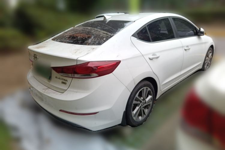 Used Hyundai Elantra (6th Generation / Lingdong) 2016 1.6L Automatic ZhiXuan – Elite Version Rear Right 45 Deg
