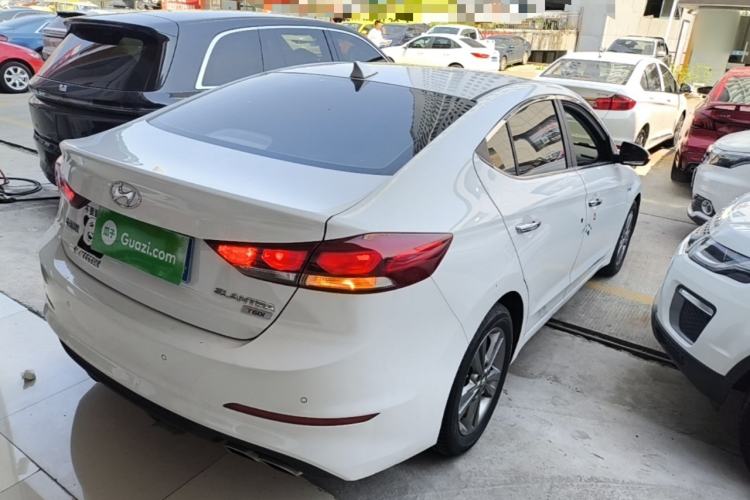 Used Hyundai Elantra (6th Generation / Lingdong) 2016 1.4T Dual-Clutch Xuan Dong·Elite Version Rear Right 45 Deg
