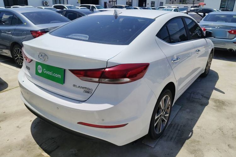 Used Hyundai Elantra (6th Generation / Lingdong) 2016 1.6L Automatic ZhiXuan – Elite Version Rear Right 45 Deg