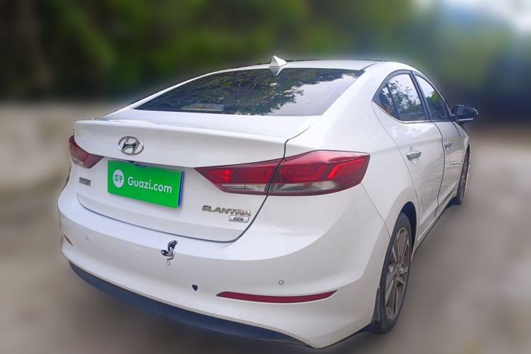 Used Hyundai Elantra (6th Generation / Lingdong) 2016 1.6L Automatic ZhiXuan – Elite Version Rear Right 45 Deg