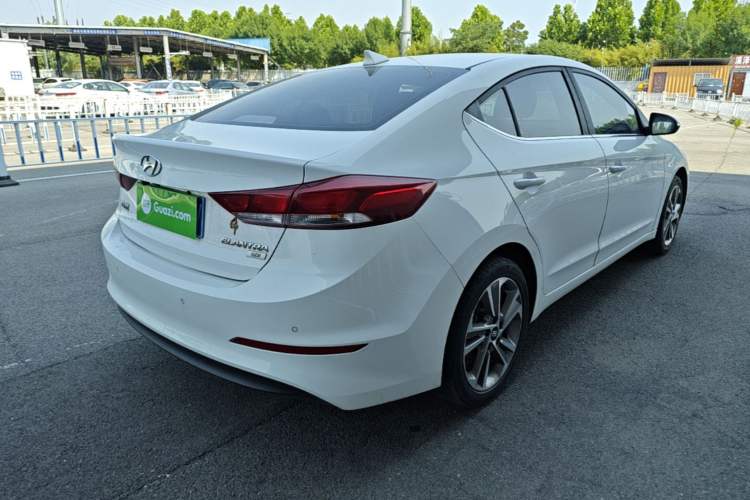 Used Hyundai Elantra (6th Generation / Lingdong) 2016 1.6L Automatic ZhiXuan – Elite Version Rear Right 45 Deg