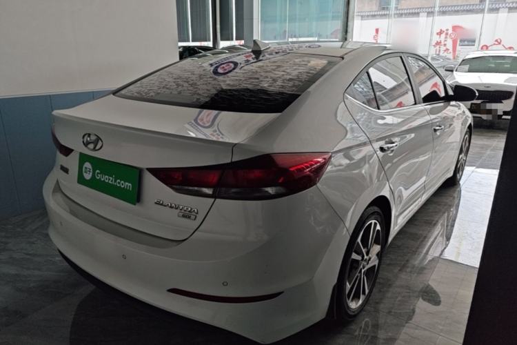 Used Hyundai Elantra (6th Generation / Lingdong) 2016 1.6L Automatic ZhiXuan – Elite Version Rear Right 45 Deg
