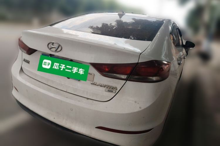 Used Hyundai Elantra (6th Generation / Lingdong) 2016 1.6L Automatic ZhiXuan – Elite Version Rear Right 45 Deg