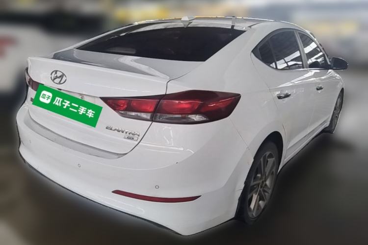 Used Hyundai Elantra (6th Generation / Lingdong) 2016 1.6L Automatic ZhiXuan – Elite Version Rear Right 45 Deg